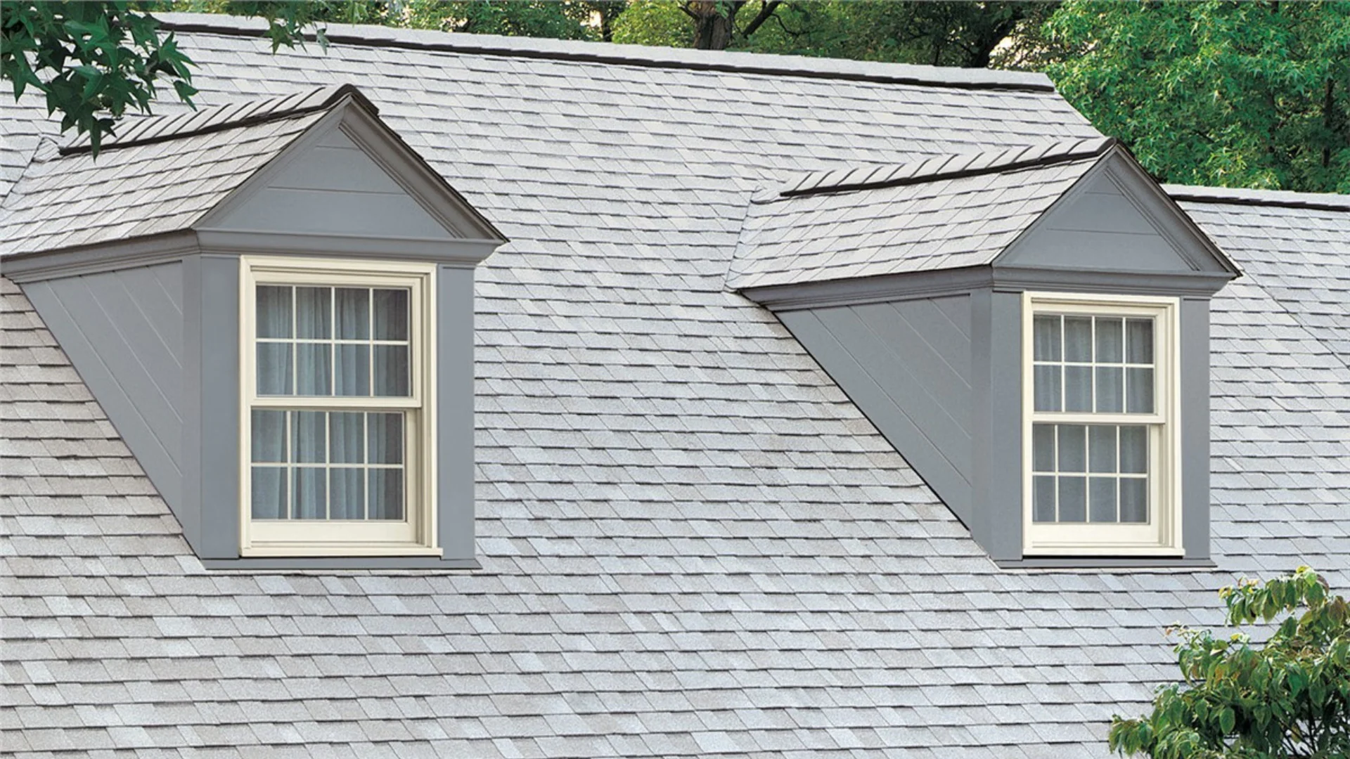 Shingle roof with dormers on a home in Rochester, NY