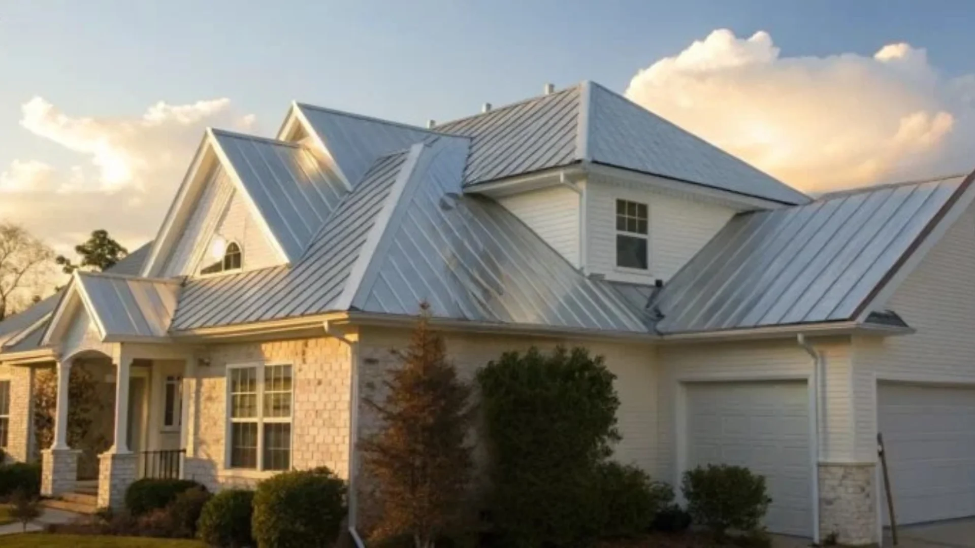 Standing seam metal roof install in Rochester, NY